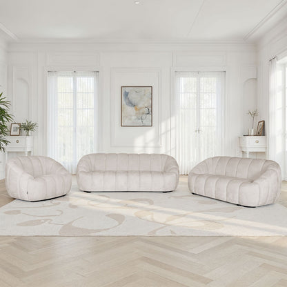 Canapé / fauteuil en tissu anti tache, H79CM - CLOUD