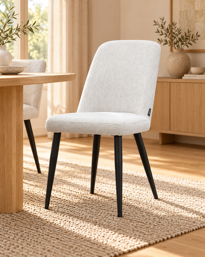 ROMA Chaise en tissu, 57x45xH85CM