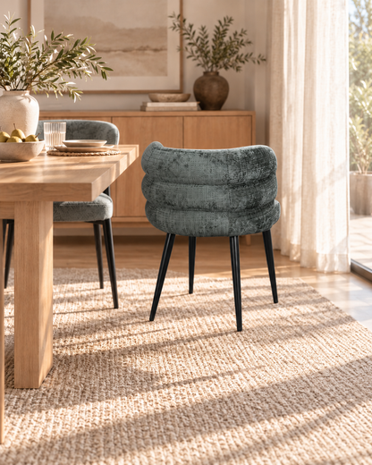 Chaise en tissu, 60x63xH77CM - NAYA