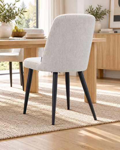 ROMA Chaise en tissu, 57x45xH85CM