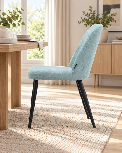 ROMA Chaise en tissu, 57x45xH85CM
