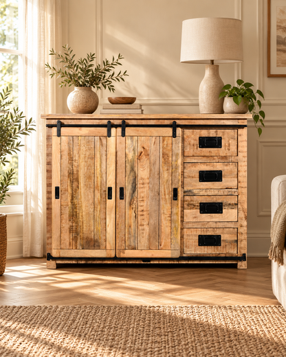 Buffet en bois de manguier - RIGA