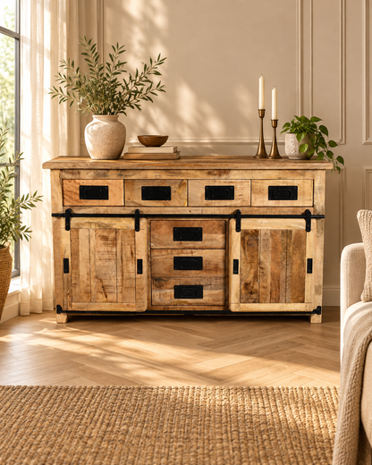 Buffet en bois de manguier - RIGA