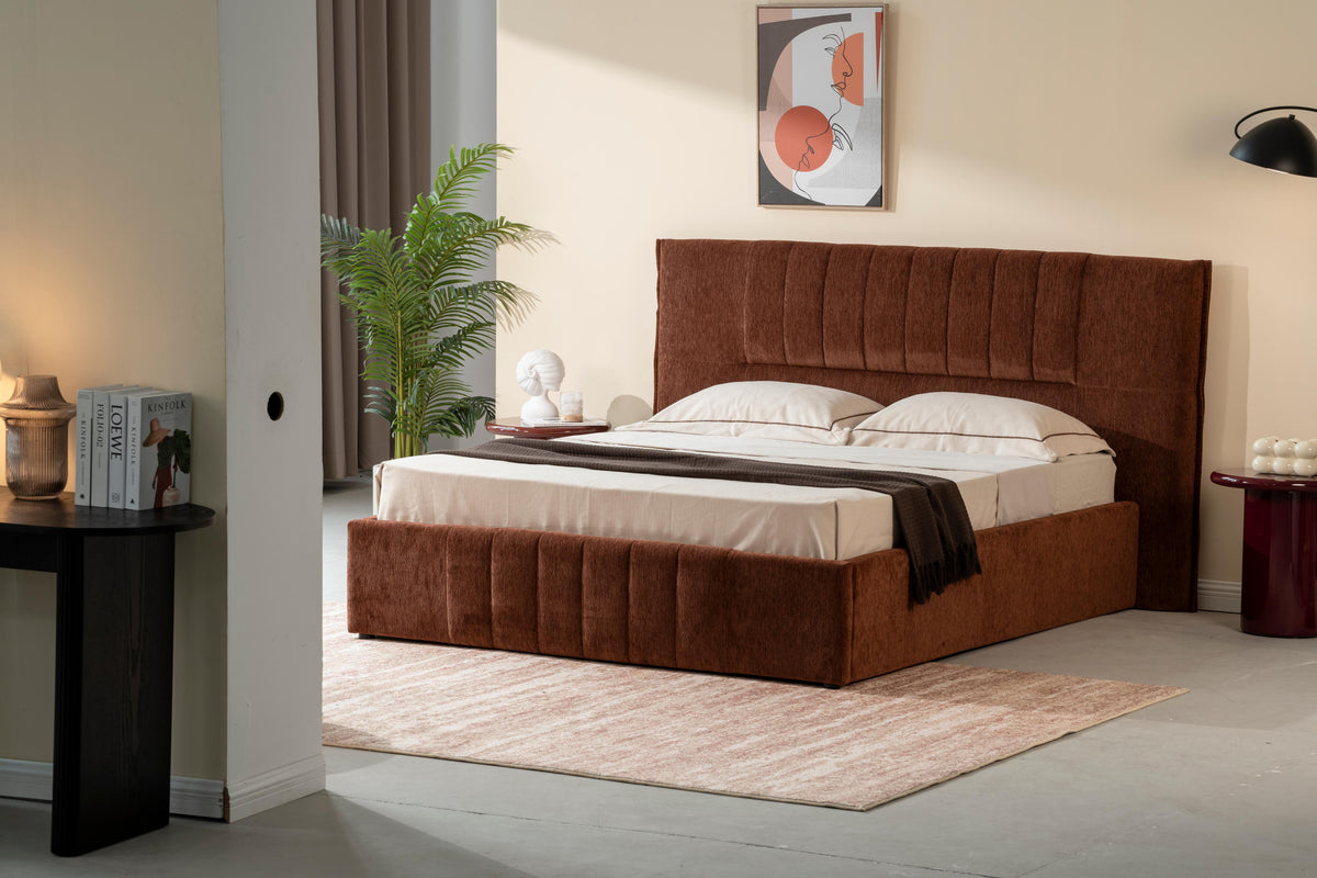 Lit en tissu anti tache - AXEL