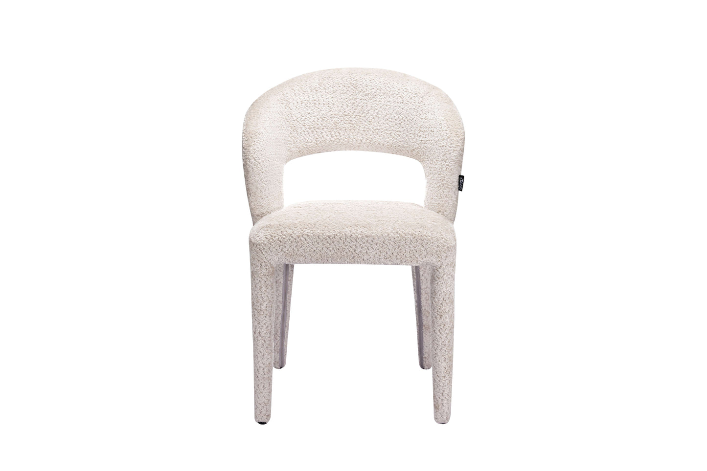 Chaise en tissu anti tache, 60x55xH81CM - TOVI