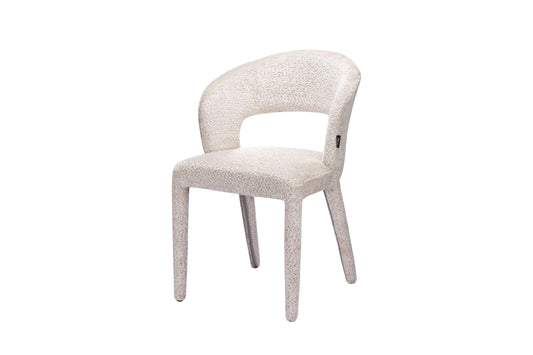 Chaise en tissu anti tache, 60x55xH81CM - TOVI