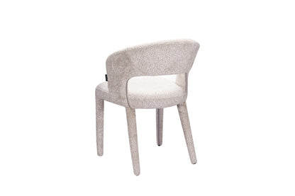 Chaise en tissu anti tache, 60x55xH81CM - TOVI