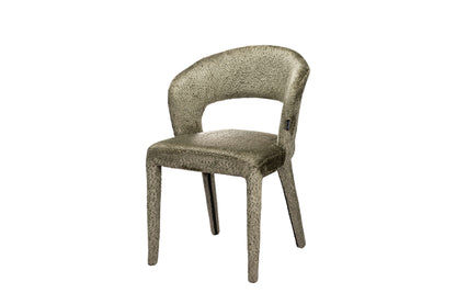 Chaise en tissu anti tache, 60x55xH81CM - TOVI