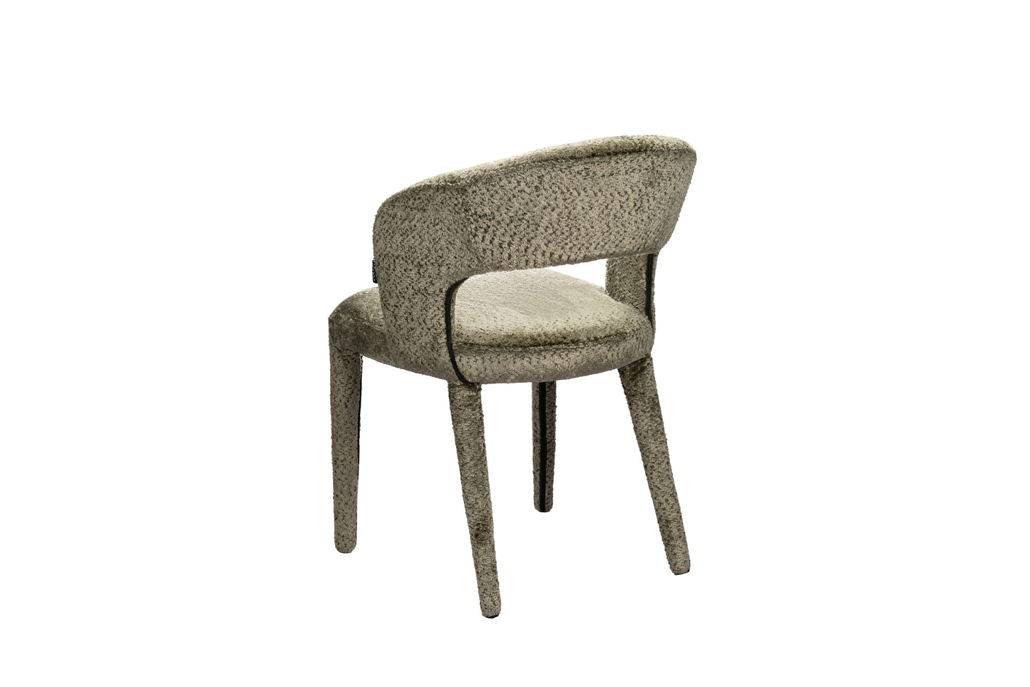 Chaise en tissu anti tache, 60x55xH81CM - TOVI