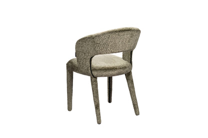 Chaise en tissu anti tache, 60x55xH81CM - TOVI