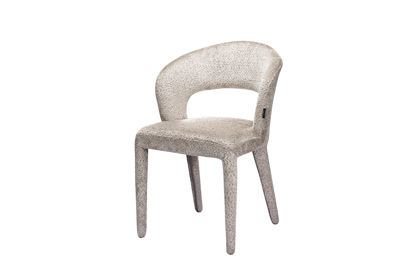 Chaise en tissu anti tache, 60x55xH81CM - TOVI