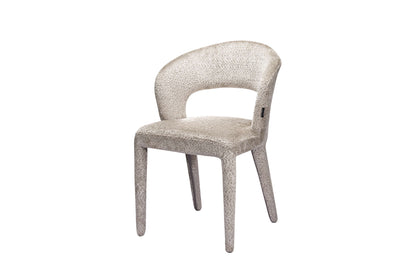 Chaise en tissu anti tache, 60x55xH81CM - TOVI