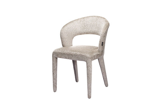 Chaise en tissu anti tache, 60x55xH81CM - TOVI