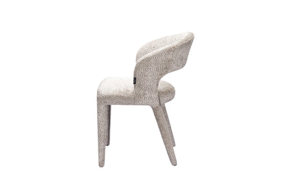 Chaise en tissu anti tache, 60x55xH81CM - TOVI