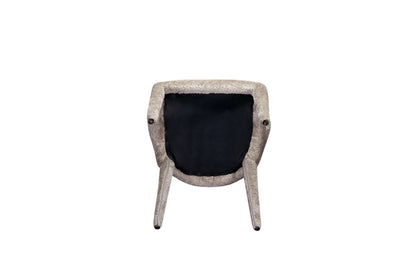 Chaise en tissu anti tache, 60x55xH81CM - TOVI