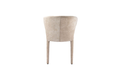 Chaise en tissu anti tache, 60,5x54,5xH81,5CM - NOAM