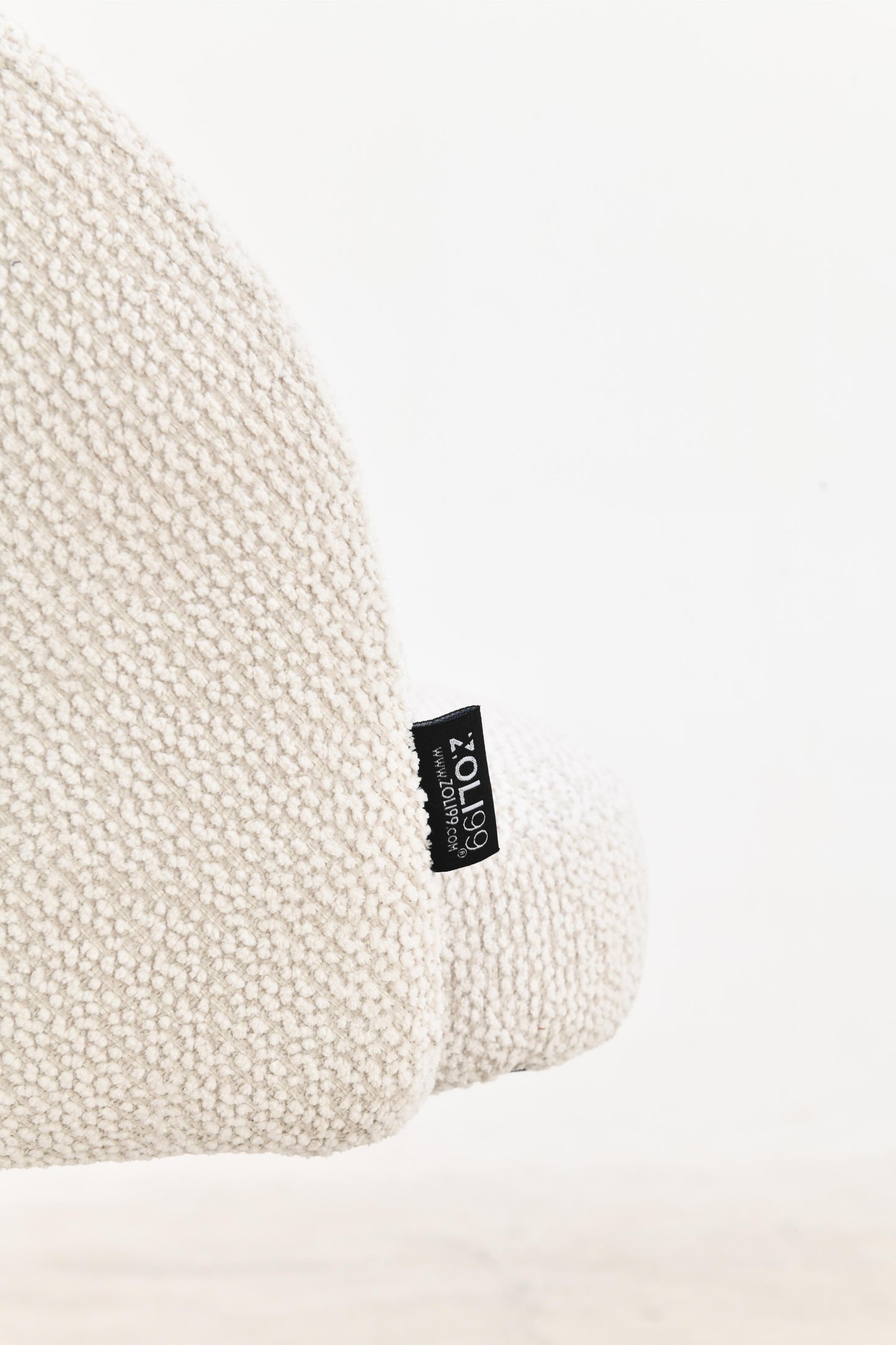 Chaise en tissu anti tache, 60,5x62,5xH82,5CM - CELINE
