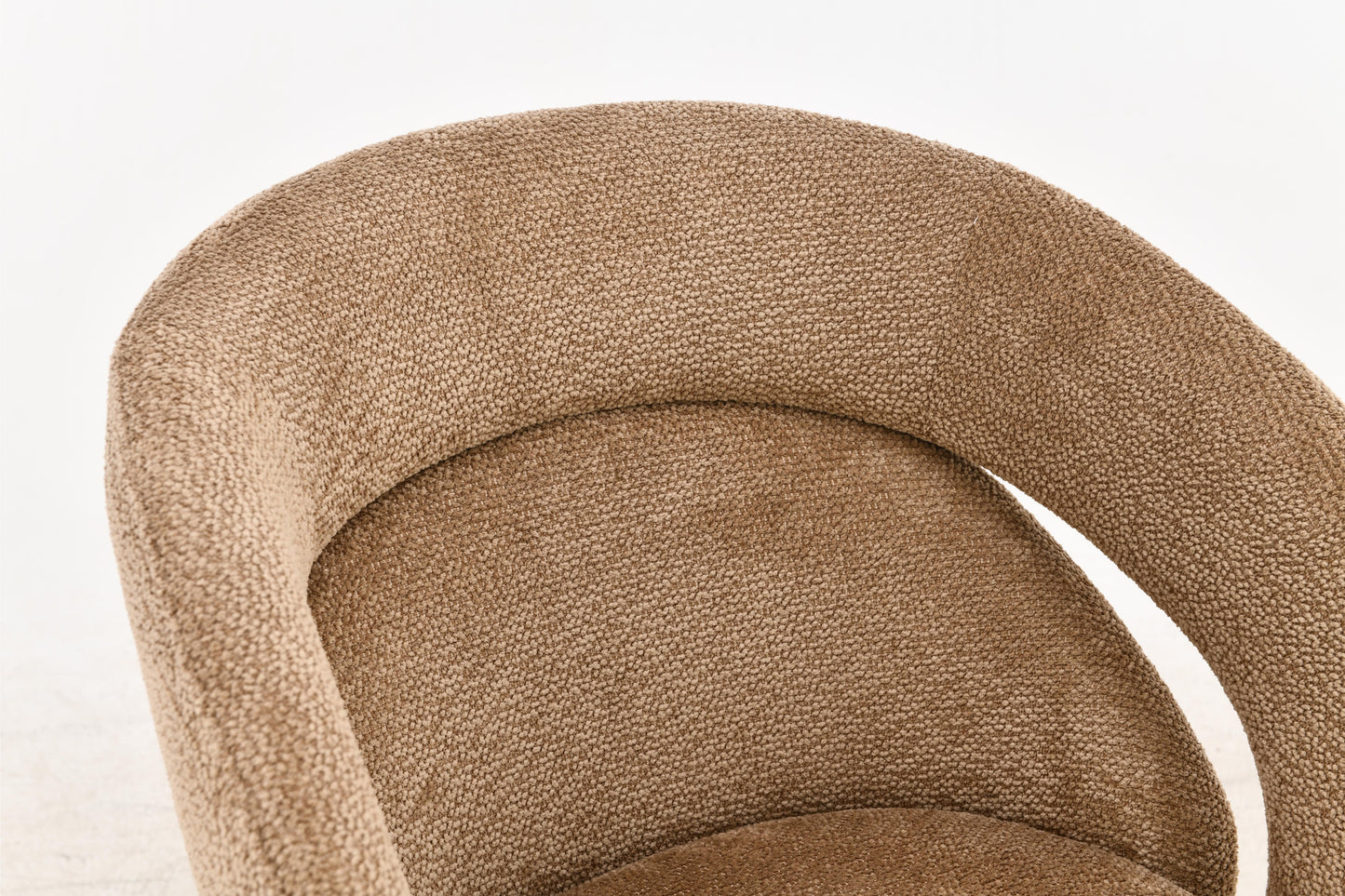 Chaise en tissu anti tache, 60,5x62,5xH82,5CM - CELINE