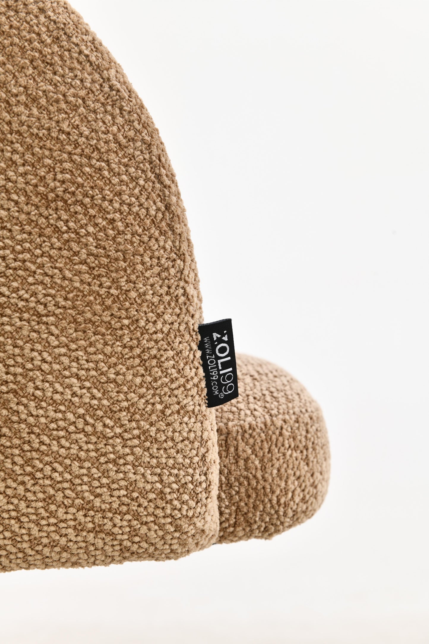 Chaise en tissu anti tache, 60,5x62,5xH82,5CM - CELINE