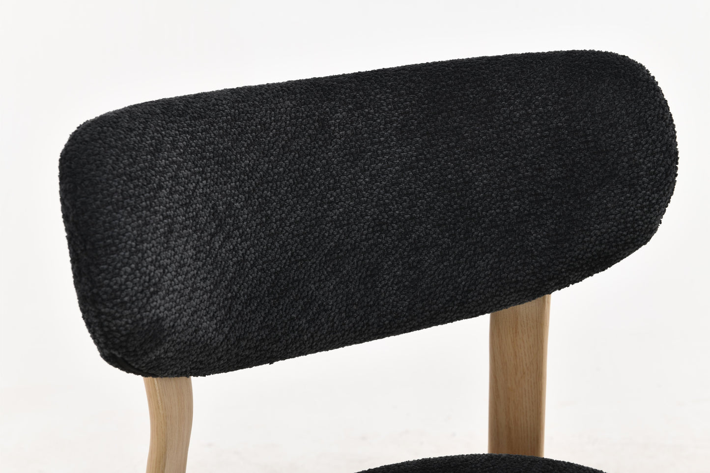Chaise haute tabouret de bar en tissu anti tache, 50x54xH96CM - LORA