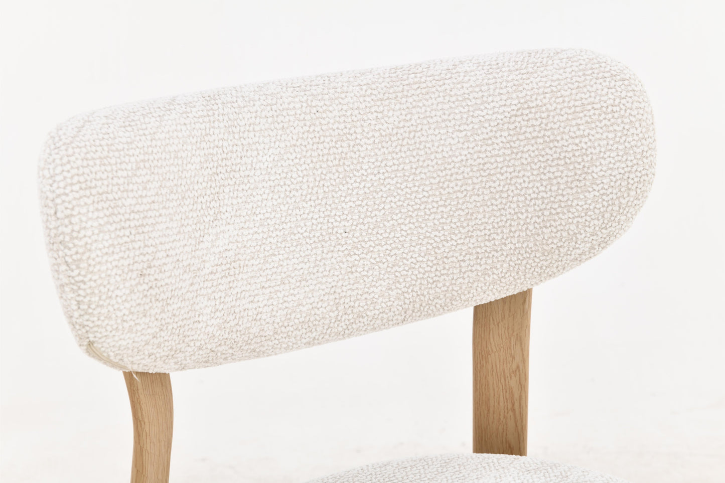 Chaise haute tabouret de bar en tissu anti tache, 50x54xH96CM - LORA