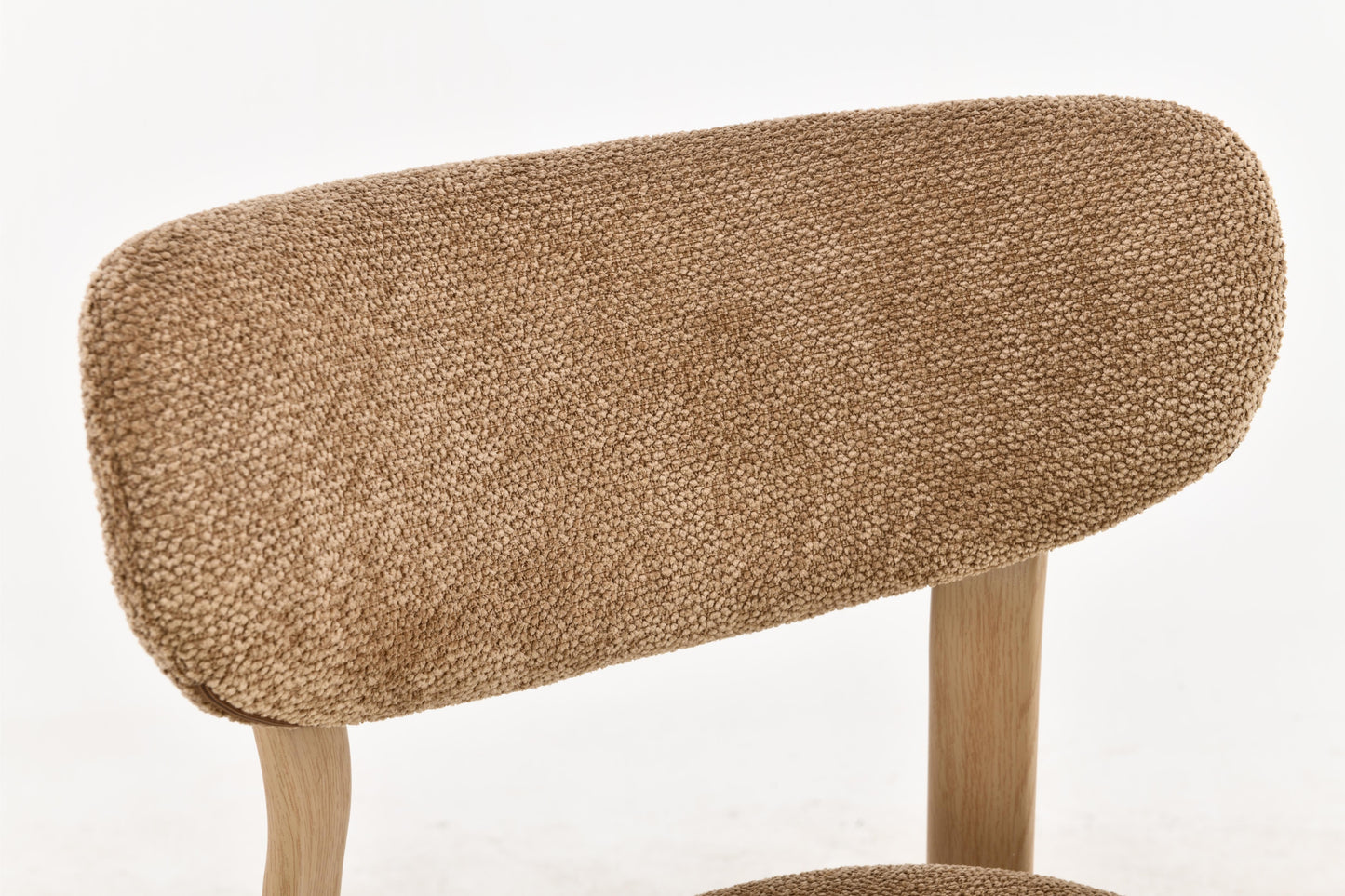 Chaise haute tabouret de bar en tissu anti tache, 50x54xH96CM - LORA