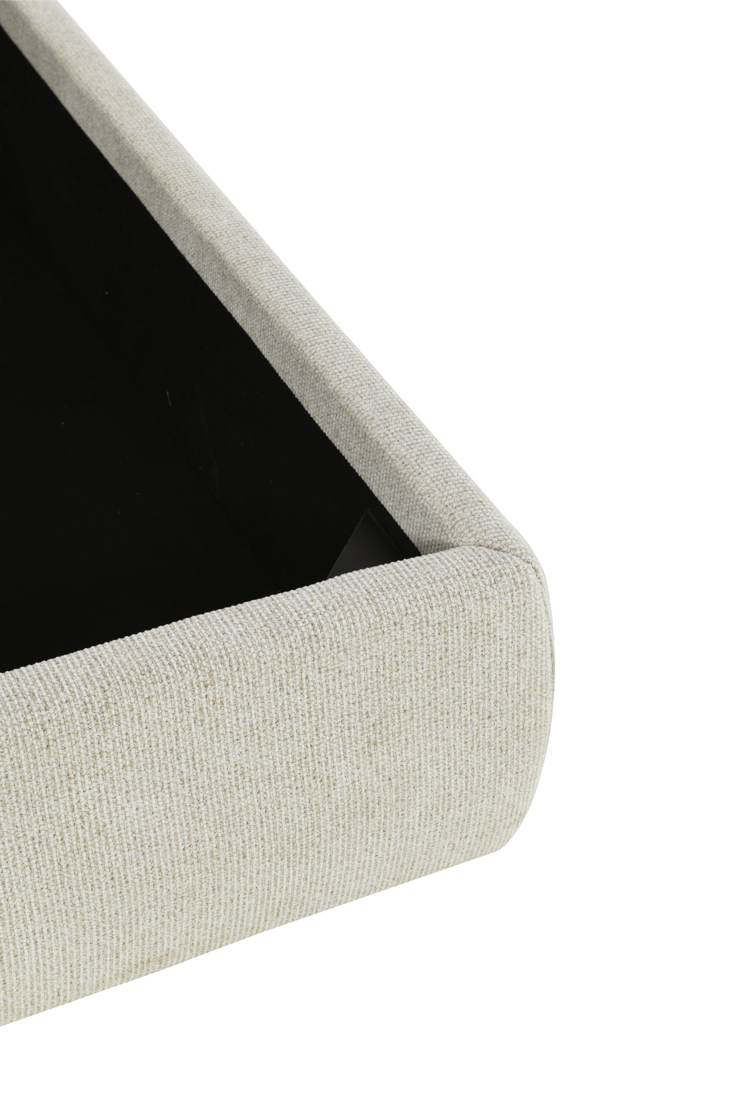 Lit en tissu avec sommier Urban