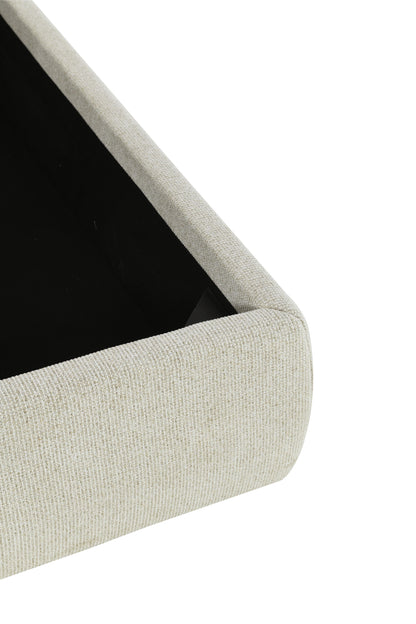 Lit en tissu avec sommier Urban