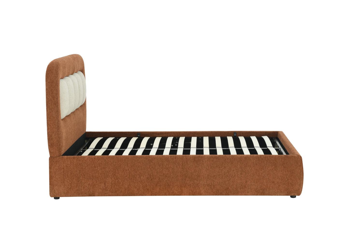 Lit en tissu avec sommier Nova