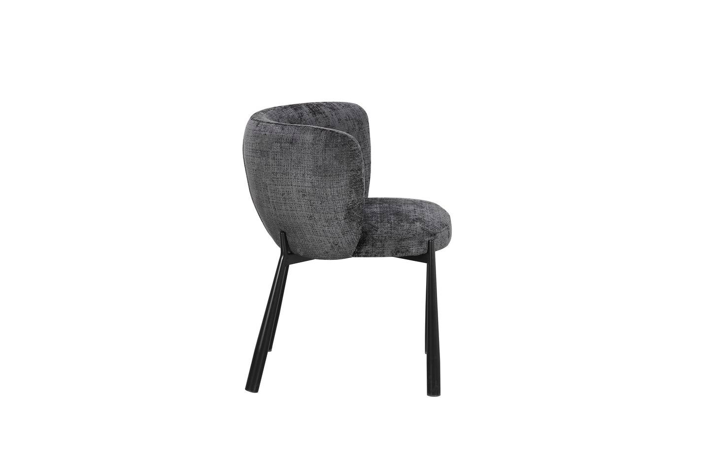 Chaise en tissu, 61x60xH75,5CM - INAYA
