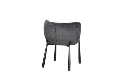 Chaise en tissu, 61x60xH75,5CM - INAYA
