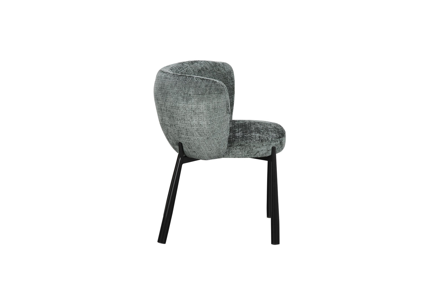 Chaise en tissu, 61x60xH75,5CM - INAYA