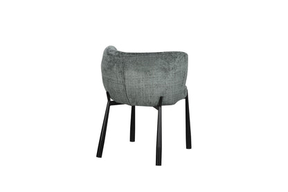 Chaise en tissu, 61x60xH75,5CM - INAYA