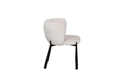 Chaise en tissu, 61x60xH75,5CM - INAYA