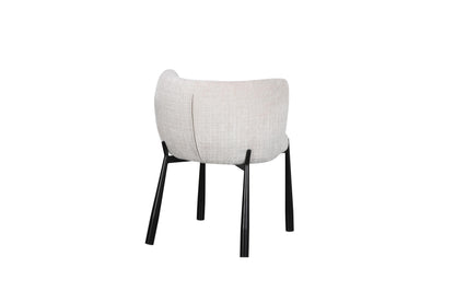 Chaise en tissu, 61x60xH75,5CM - INAYA
