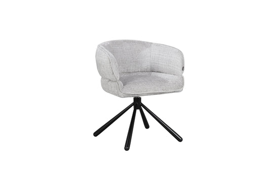 Chaise en tissu, 64x61xH73,5CM - MILA