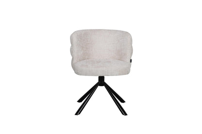 Chaise en tissu, 60x65xH76,5CM - OLYMPE