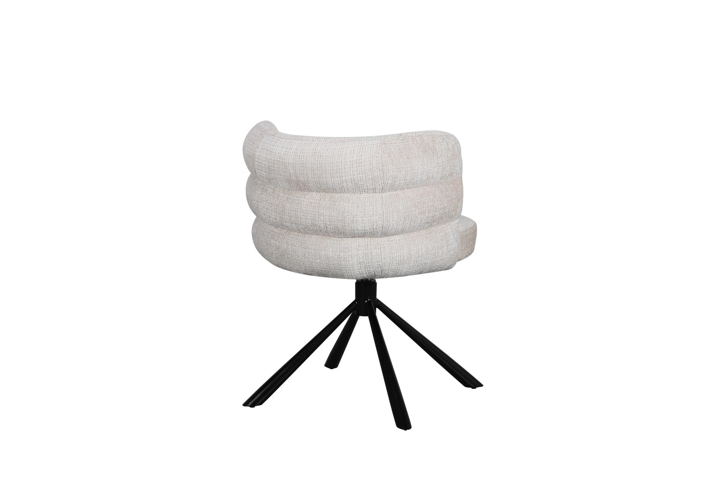 Chaise en tissu, 60x65xH76,5CM - OLYMPE