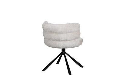 Chaise en tissu, 60x65xH76,5CM - OLYMPE