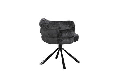 Chaise en tissu, 60x65xH76,5CM - OLYMPE