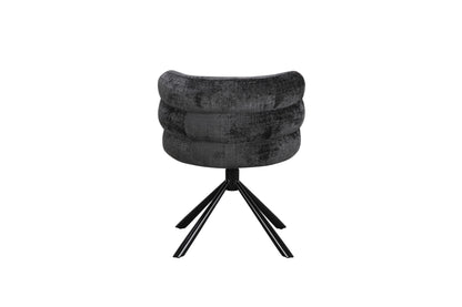 Chaise en tissu, 60x65xH76,5CM - OLYMPE