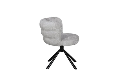 Chaise en tissu, 60x65xH76,5CM - OLYMPE