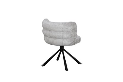 Chaise en tissu, 60x65xH76,5CM - OLYMPE