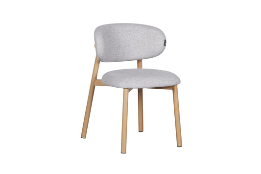 Chaise en tissu anti tache, 50,5x53,5xH74CM - MAYA