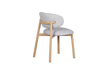 Chaise en tissu anti tache, 50,5x53,5xH74CM - MAYA