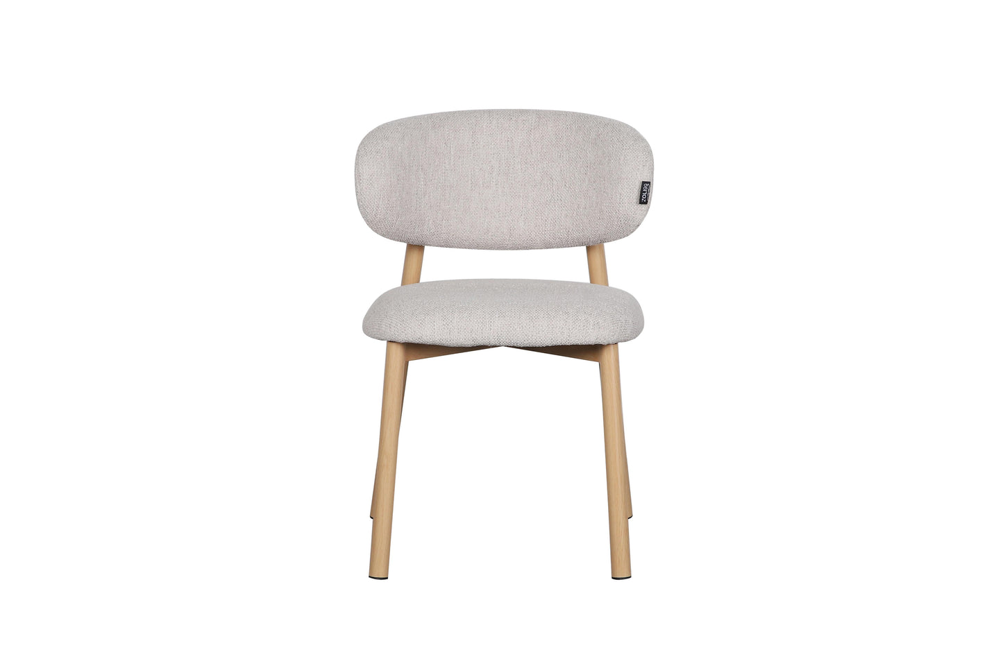 Chaise en tissu anti tache, 50,5x53,5xH74CM - MAYA