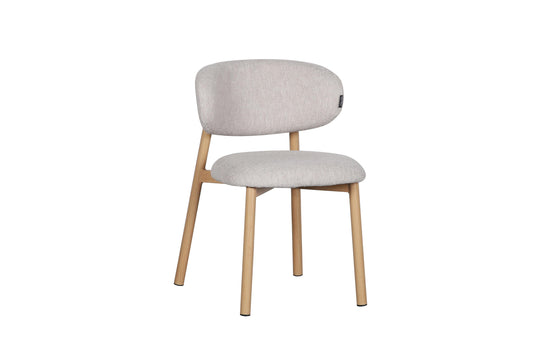 Chaise en tissu anti tache, 50,5x53,5xH74CM - MAYA