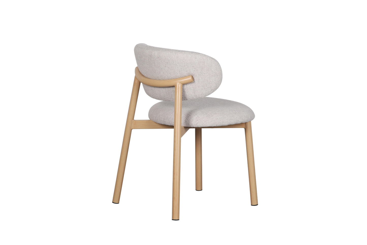 Chaise en tissu anti tache, 50,5x53,5xH74CM - MAYA