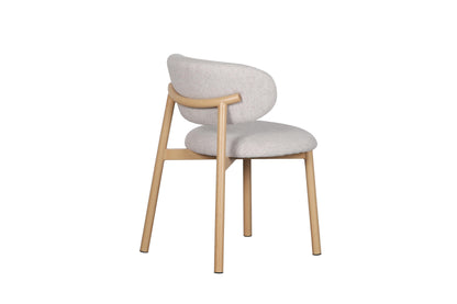 Chaise en tissu anti tache, 50,5x53,5xH74CM - MAYA