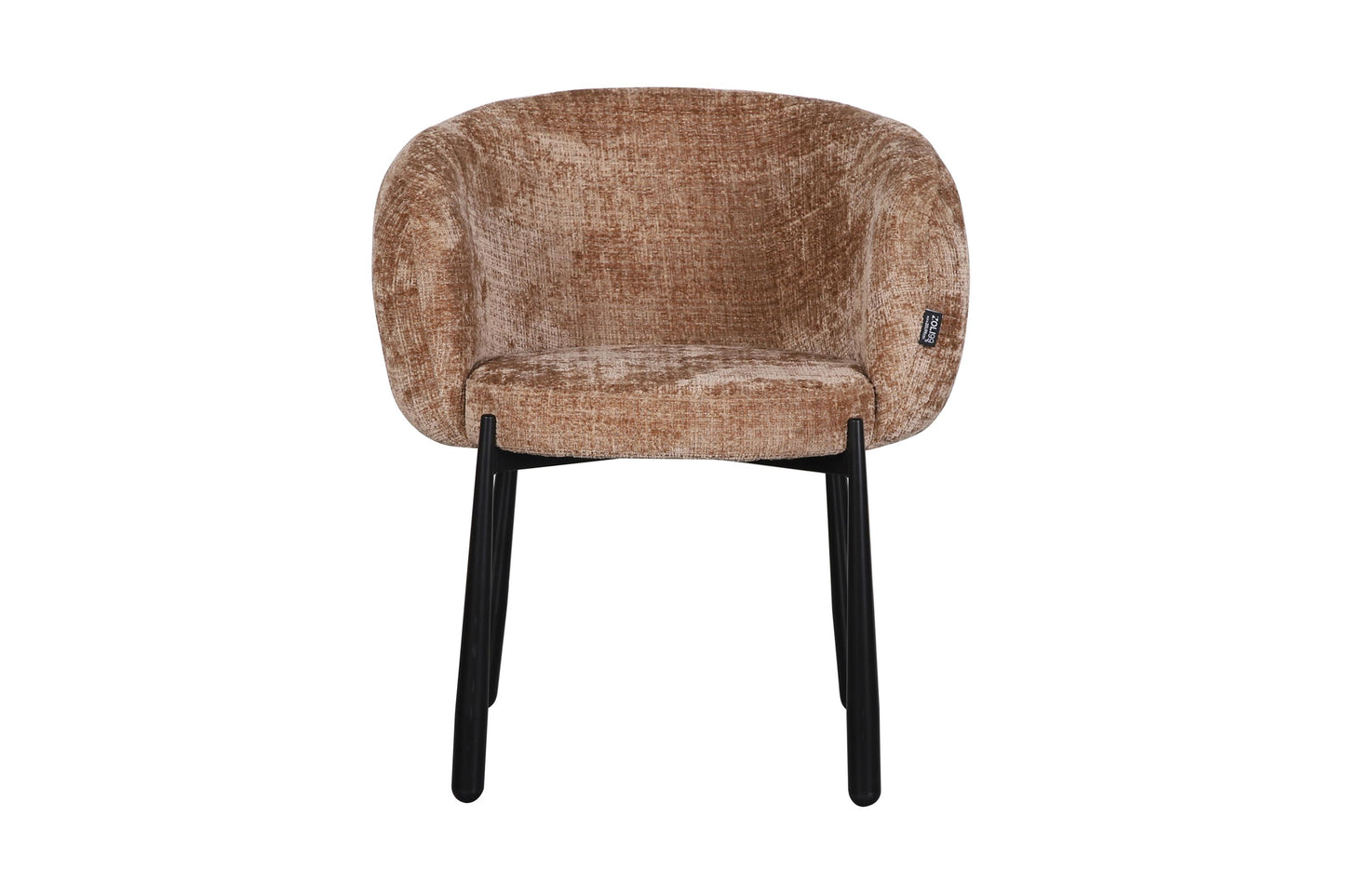 Chaise en tissu anti tache, 68x64xH79CM - LEAH